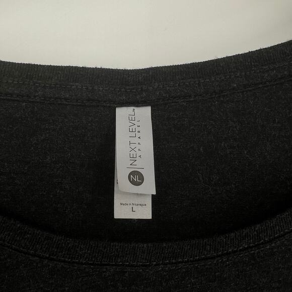 Wildlife Observers Graphic T-Shirt Dark Gray Size Large - Picture 3 of 5